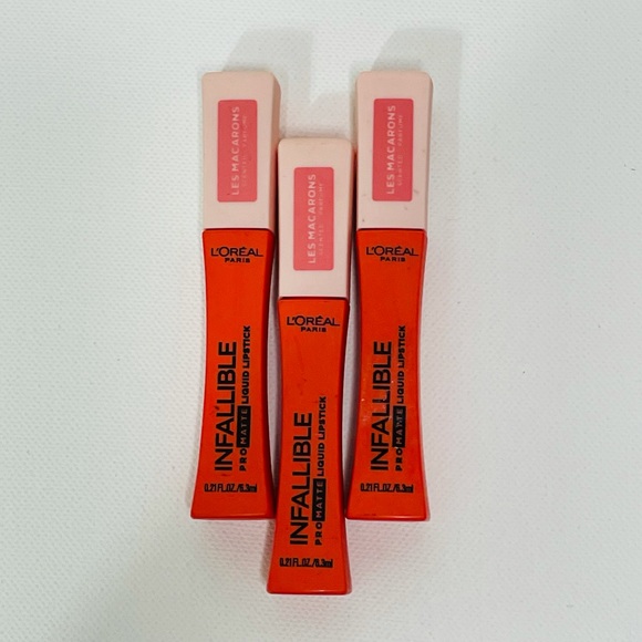 L'oreal Paris Infallible Pro Matte Liquid Lipstick- 826 Mademoiselle Mango. - Picture 4 of 4